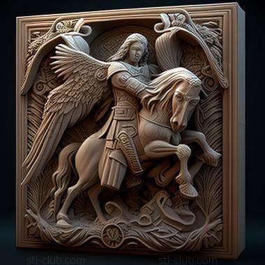 3D модель Й Герои Меча и Магии Онлайн игра (STL)